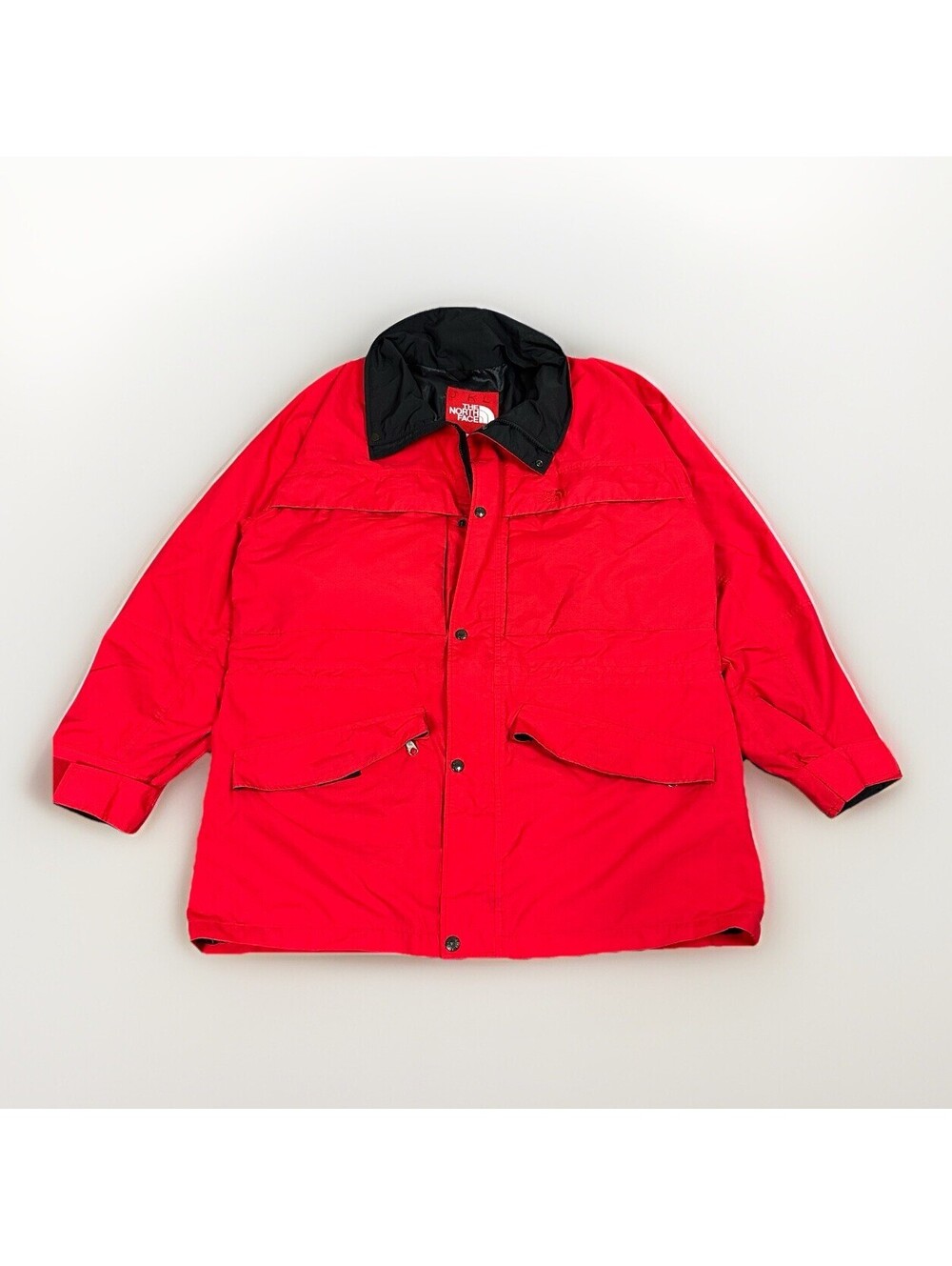 VTGโ 90s The North Face Gore-Tex Mountain Parks Light Ski Jacket Large Red Chore